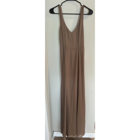 Show Me Your Mumu Jenn Maxi Dress ~ Dune Chiffon. NWT - Picture 2 of 5